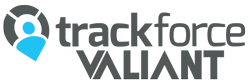 Trackforce Valiant Grey-Blue Logo