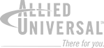 Allied Universal logo grey